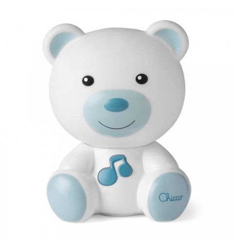 Chicco Miś - lampka nocna | Niebieska